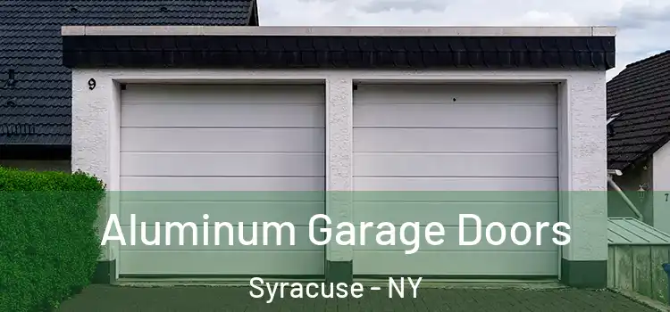  Aluminum Garage Doors Syracuse - NY