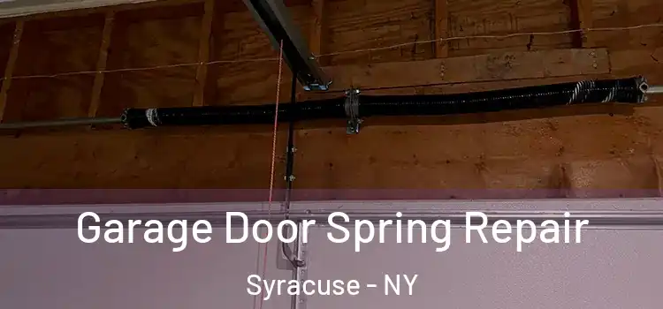  Garage Door Spring Repair Syracuse - NY